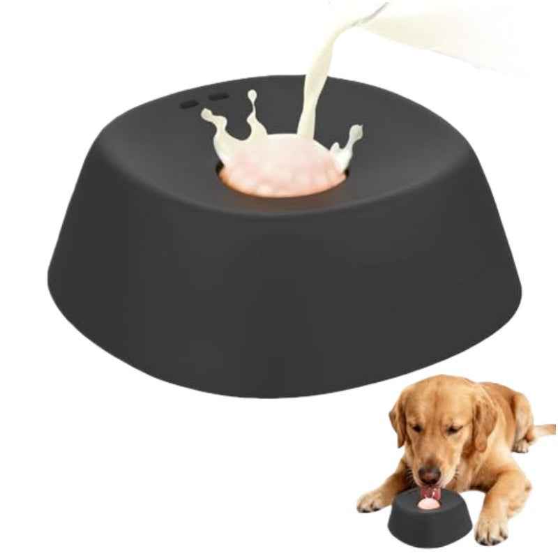 Slow Feeder Dog Bowl | Anti-Choking Lick Bowl for Calm Feeding & Anxiety Relief